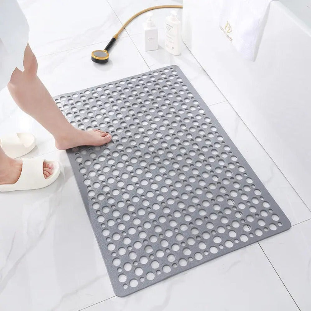 Bath Mat with Non Slip Drainage Holes