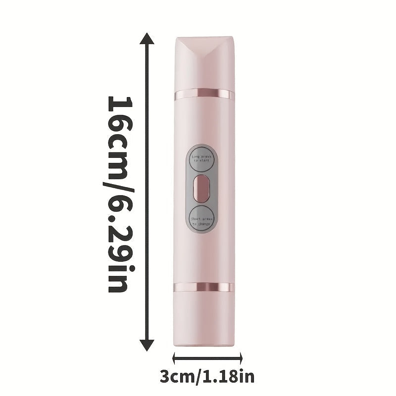 Women's cordless razor with stainless steel blades