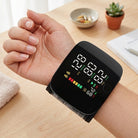 Wrist Blood Pressure Monitor with Voice Prompts and Display
