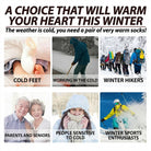 Heated Socks Rechargeable Winter Outdoor Activities