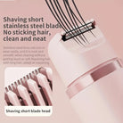 Women's cordless razor with stainless steel blades