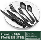 Cutlery set of 24 pieces with dishwasher safe stainless steel