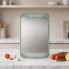 Kitchen Chopping Board with Dual Surfaces - green