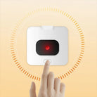 Heated mouse pad with digital display and PU surface