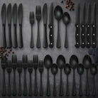 Cutlery set of 24 pieces with dishwasher safe stainless steel