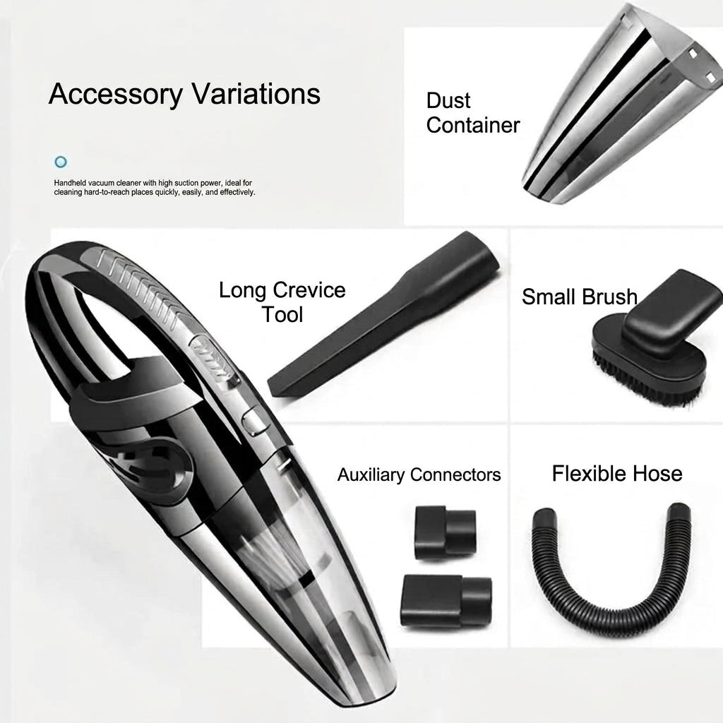 Handheld Vacuum Cleaner for Car and Home Use