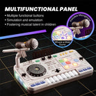 DJ Mixer Toy for Kids with Microphone and Music Controls