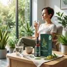 Mullein tincture with chlorophyll for respiratory support