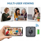 WiFi camera with 1080p resolution and SD card storage