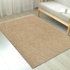 Jute doormat with durable material and machine washable design