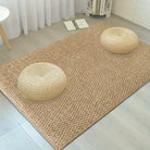 Jute doormat with durable material and machine washable design
