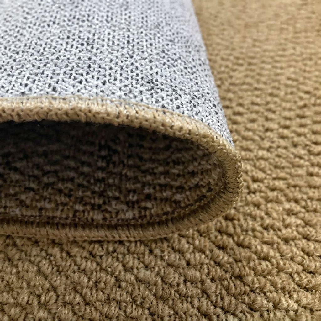 Jute doormat with durable material and machine washable design