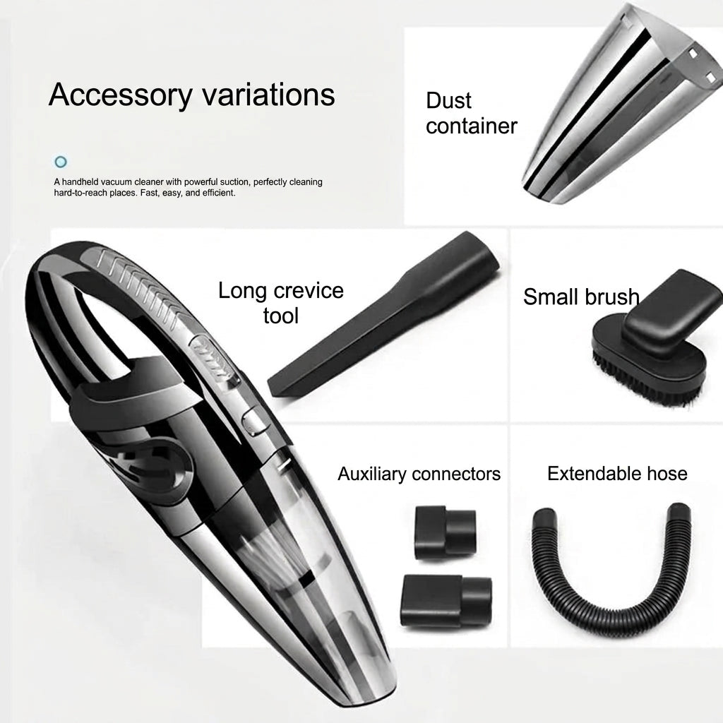 Handheld Vacuum Cleaner for Car and Home Use