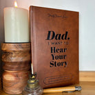Memory Journal With Guided Questions And Linen Hardcover