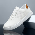 Men's Clean Low-Top Sneakers - White