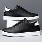 Men's Clean Low-Top Sneakers - White