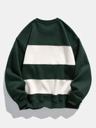 Men's Colour Block Crew Neck Sweatshirt – Relaxed Fit