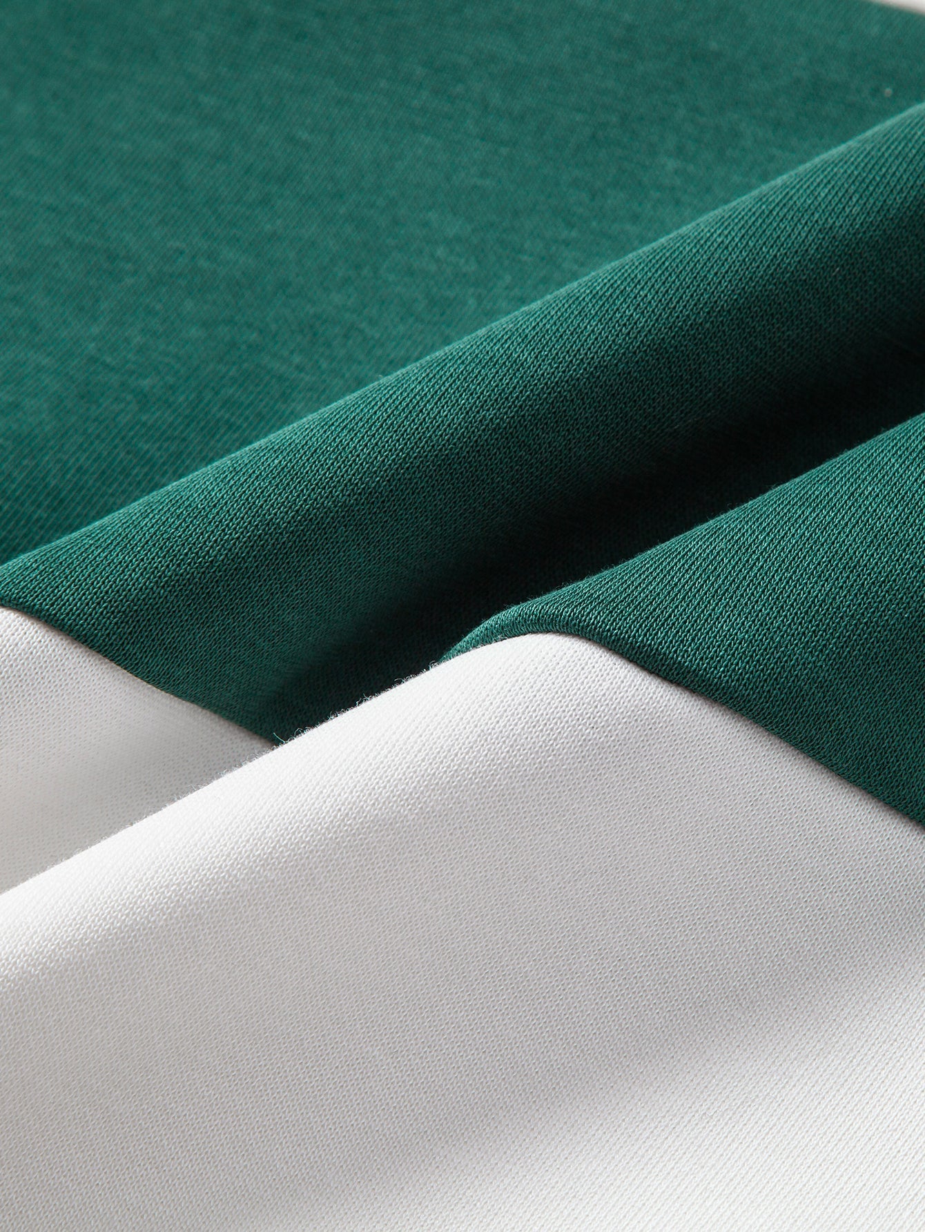 Men's Colour Block Polo Sweatshirt – Relaxed Fit Stripes