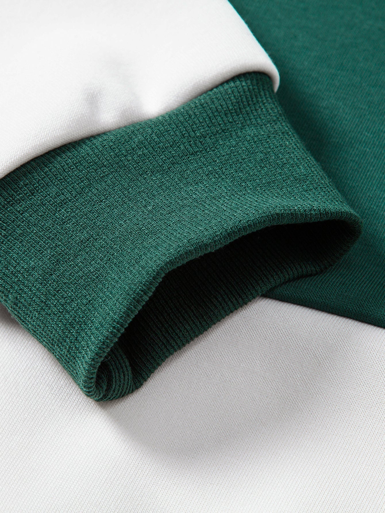 Men's Colour Block Polo Sweatshirt – Relaxed Fit Stripes