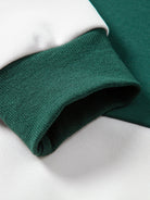 Men's Colour Block Polo Sweatshirt – Relaxed Fit Stripes