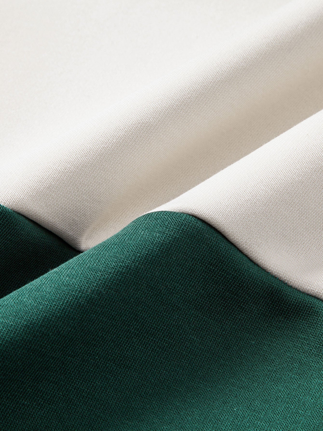 Men's Colour Block Quarter-Zip Sweatshirt – Relaxed Fit