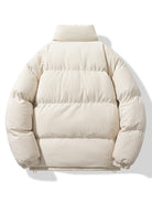 Men's Corduroy Puffer Jacket - Padded Winter Coat