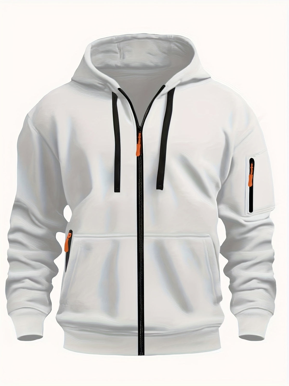 Men's Everyday Zip-Up Hoodie - Relaxed Fit