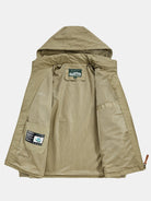 Men's Lightweight Nylon Windbreaker Jacket – Relaxed Fit Zip-Up