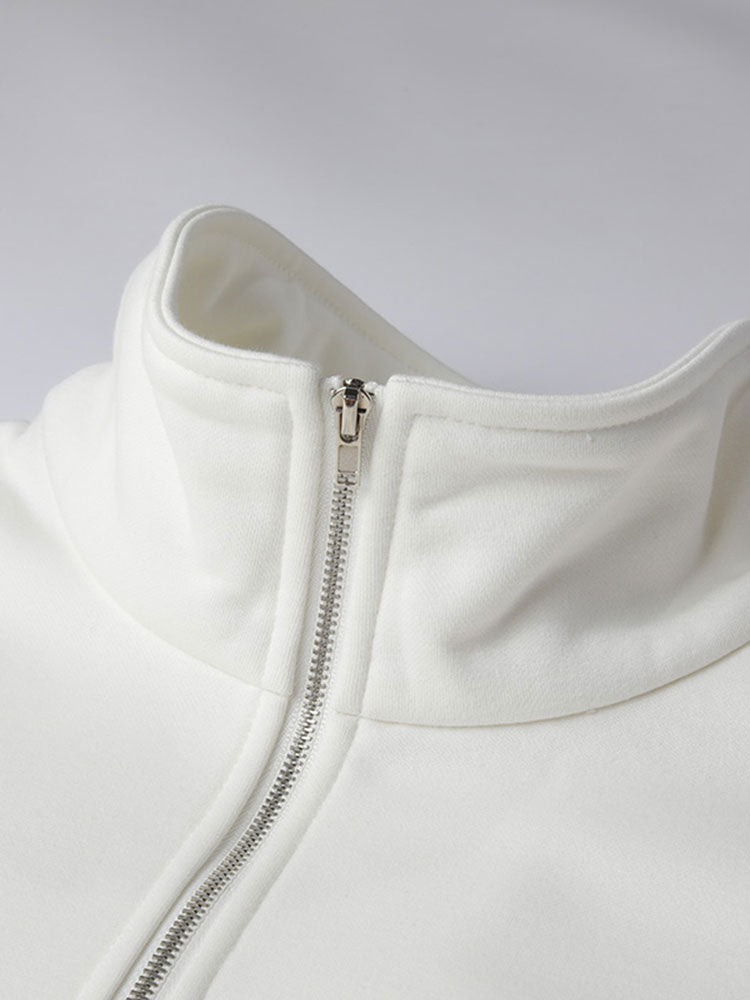 Men's Teddy Fleece Half Zip Sweatshirt – Relaxed Fit Warm Casual