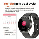 Health Monitoring Smartwatch with ECG and Glucose Tracking Display