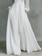 Women's Button-Front Maxi Dress - Flowing Elegance