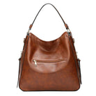 Women's Casual Retro Shoulder Bag - Soft Structured Design