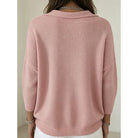 Women's Cowl-Neck Sweater - Elegant Draped Knit