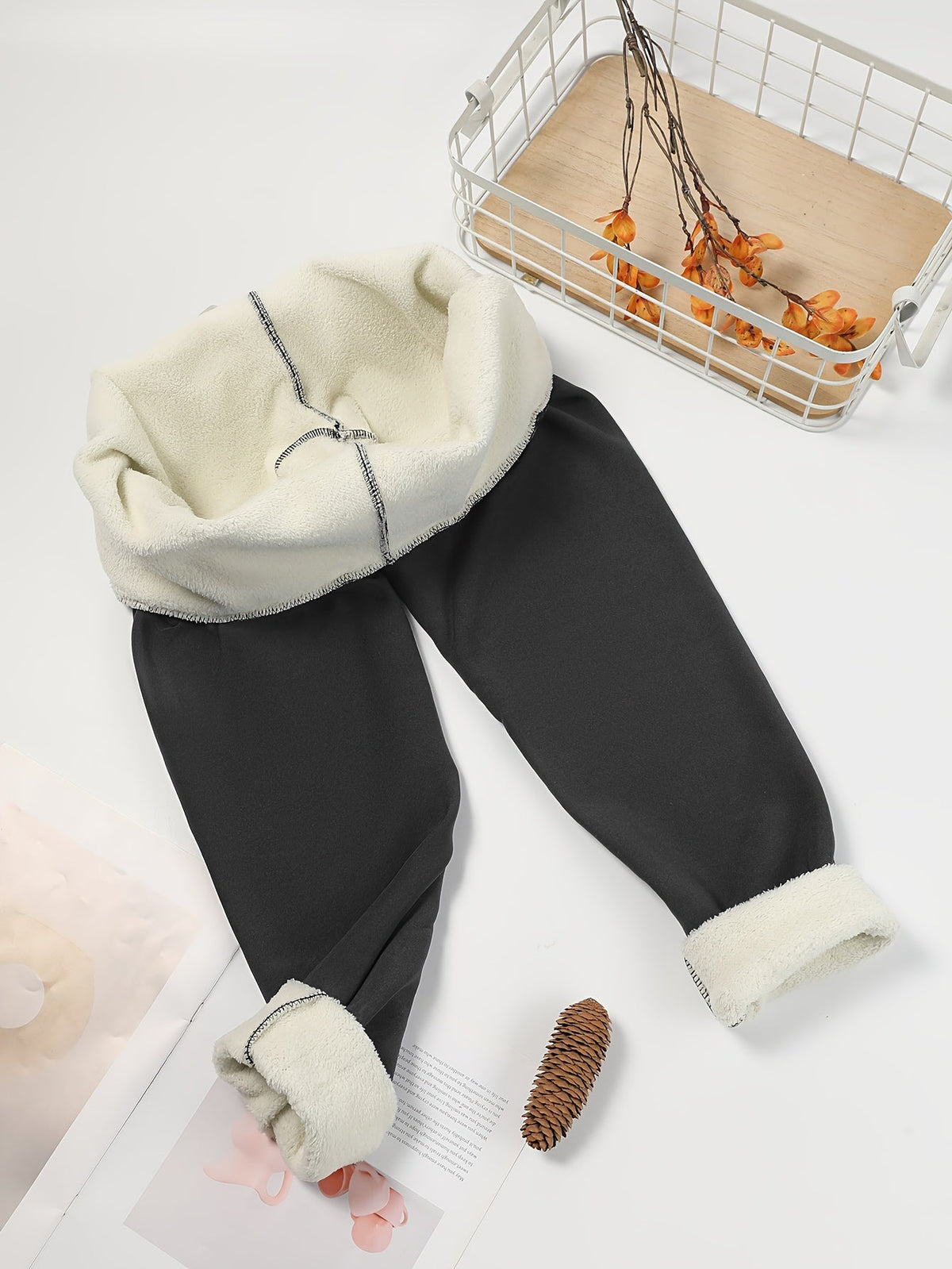 Women's High-Waist Winter Leggings - Cozy Lined