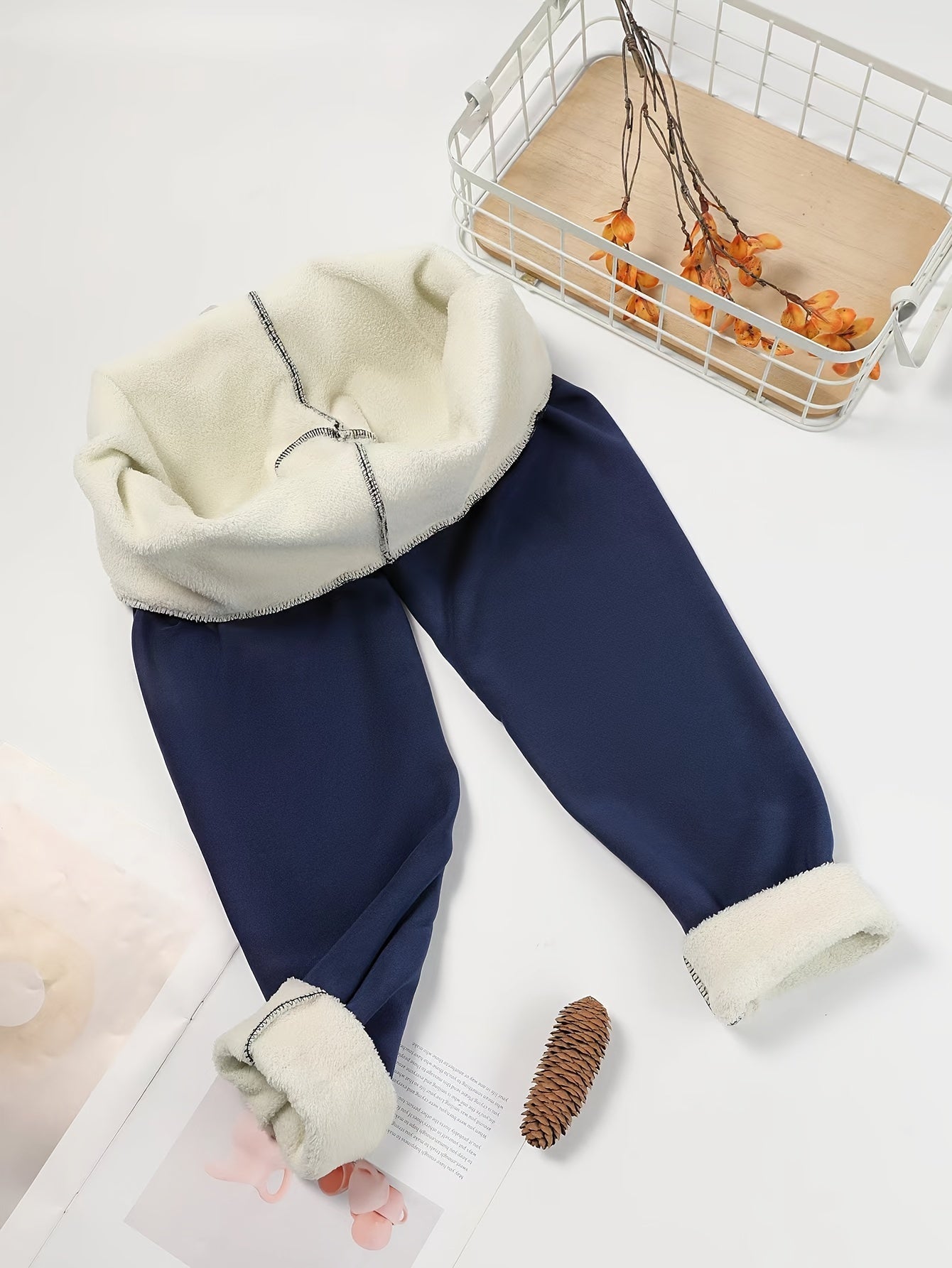 Women's High-Waist Winter Leggings - Cozy Lined