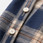 Women's Plaid Button-Front Blouse - Relaxed Hip-Length