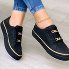 Women's Slip-On Sneakers in black, Comfort & Style