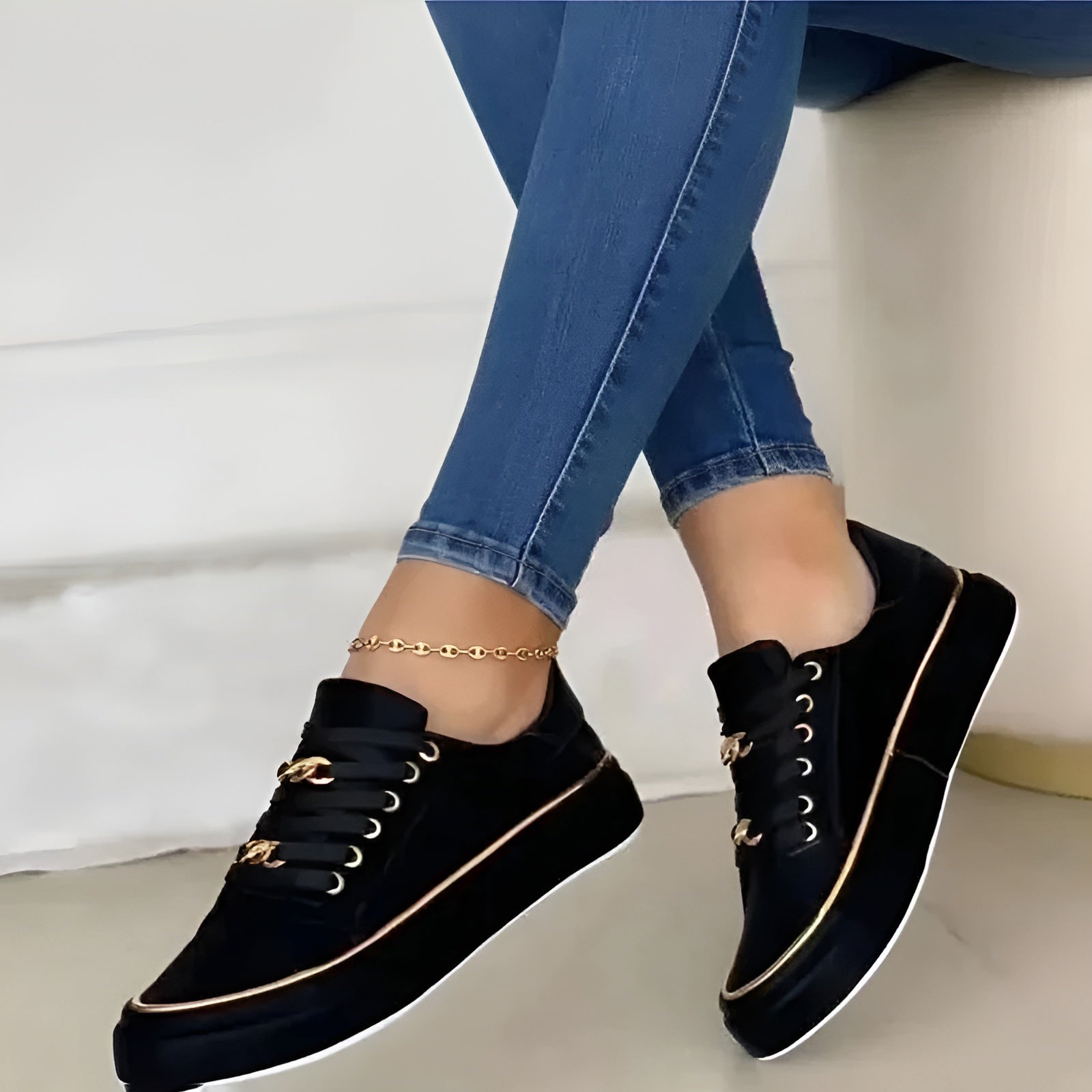 Women's Slip-On Sneakers - Comfort & Style