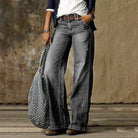 Women's Wide-Leg Vintage Jeans in light gray, Relaxed Fit